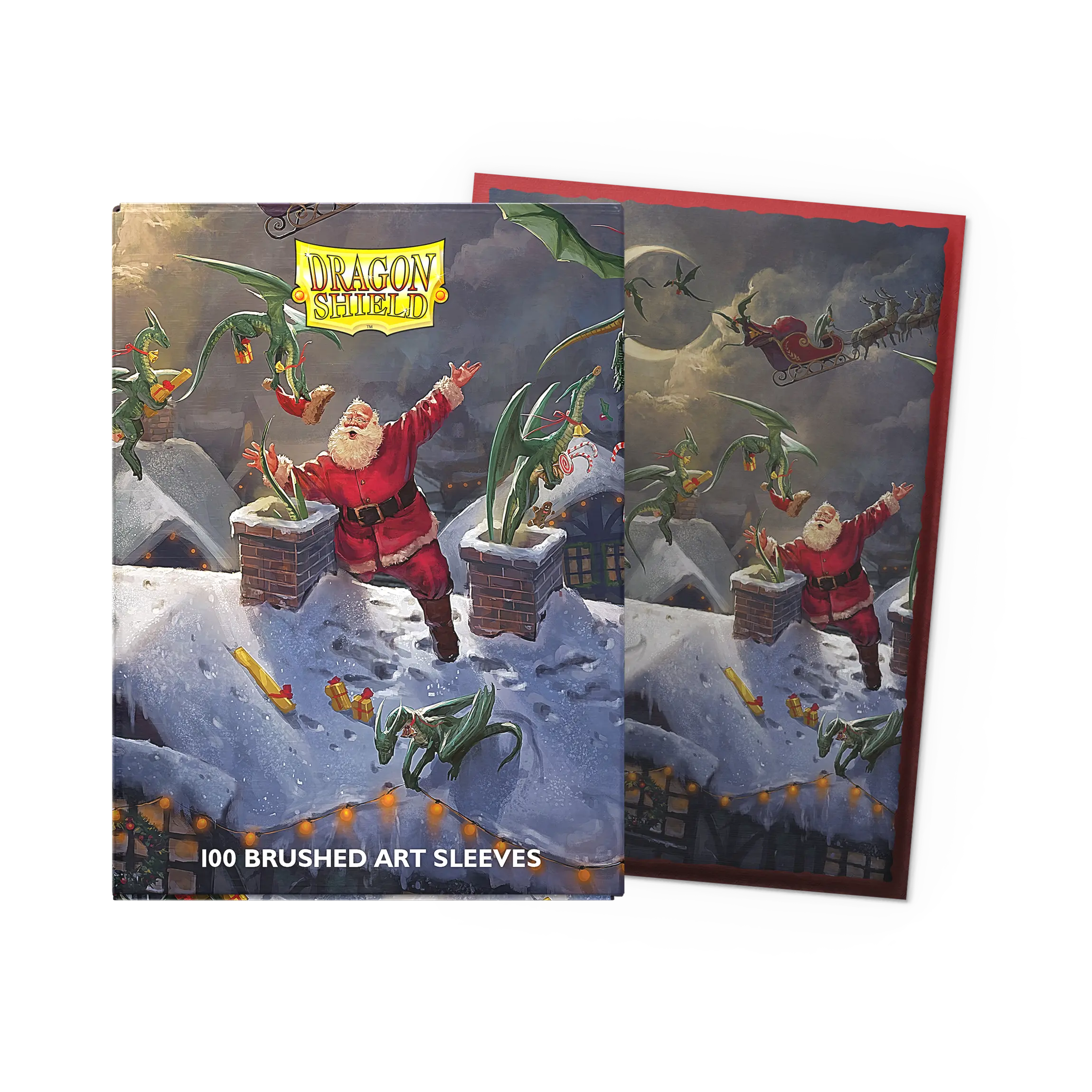 Dragon Shield - Brushed Art Sleeves Stil: Christmas 2023