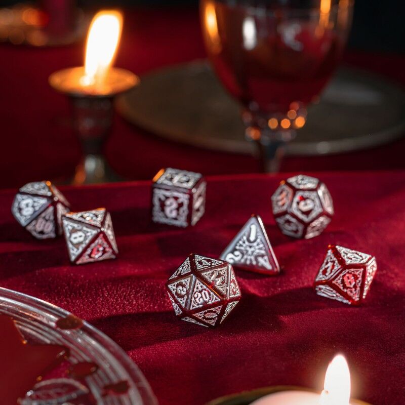 Q Workshop | Scarlet | Bloodsucker Dice Set