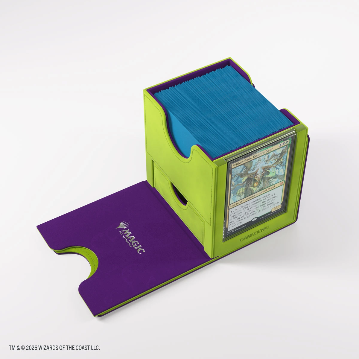 Gamegenic | Secrets of Strixhaven - Grün/Lila | Deckbox Sidekick Plus100+ XL