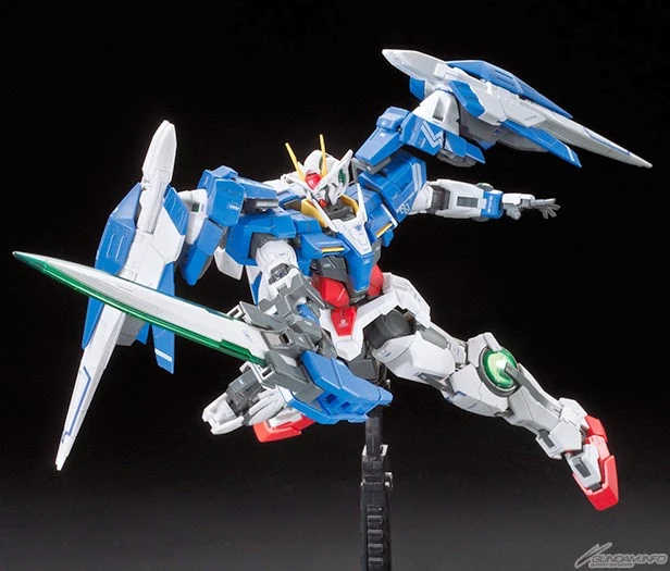 Bandai: RG GN-0000+GNR-010 00 Raiser – Mobile Suit Gundam 00 (1/144)