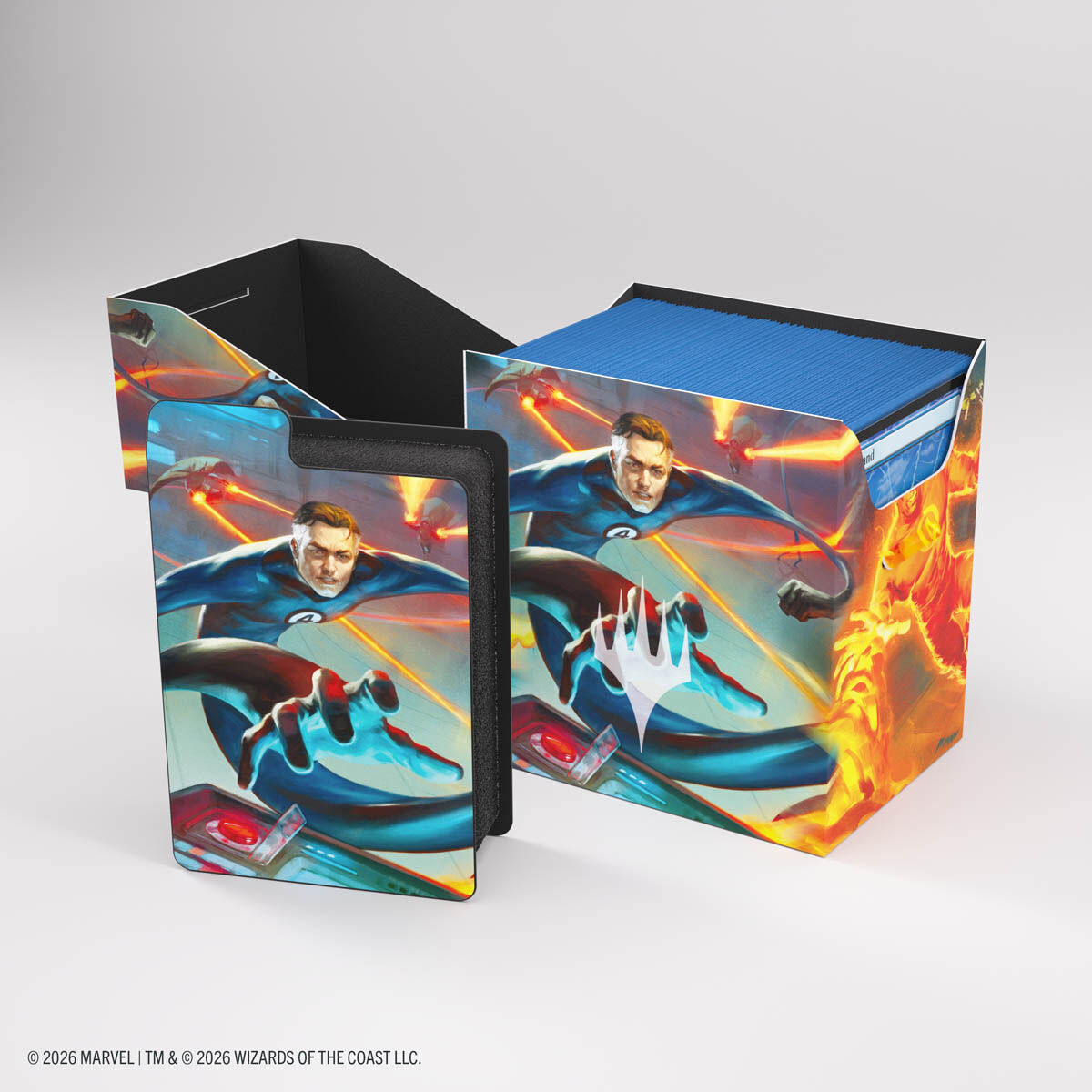 Gamegenic | Marvel Super Heroes - Fantastic 4 Unleashed | Deckbox Soft Dyna100+ XL