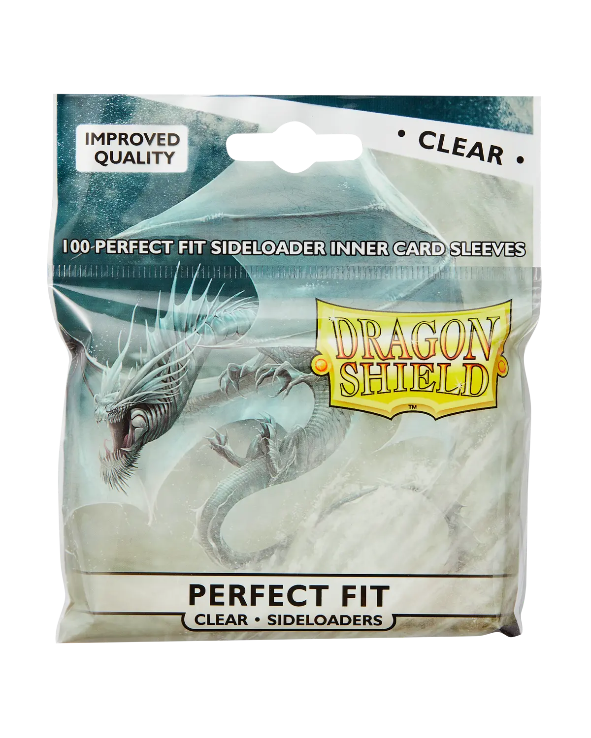 Dragon Shield: Clear - Sideloading Perfect Fit Sleeves - Standard Size