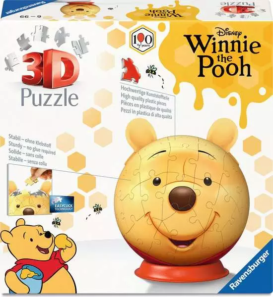 Ravensburger | Winnie Puuh mit Ohren | 3D Puzzle-Ball
