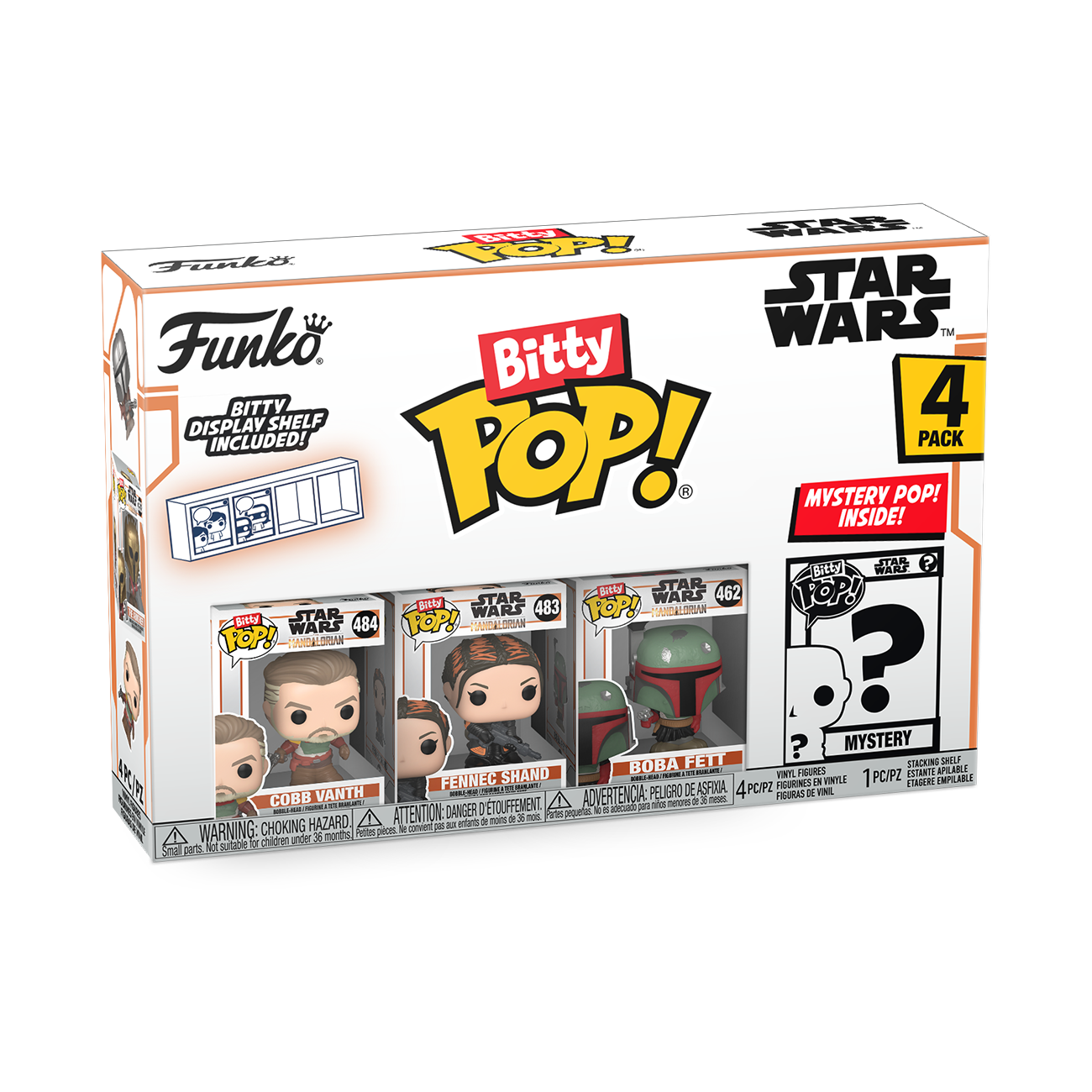 Bitty POP!: Marshal 4-Pack Series 3 - The Mandalorian