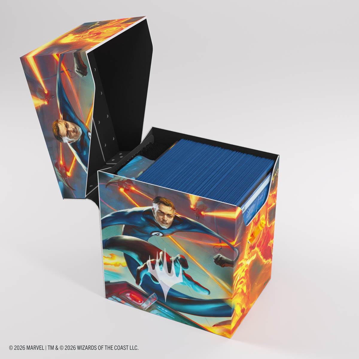 Gamegenic | Marvel Super Heroes - Fantastic 4 Unleashed | Deckbox Soft Dyna100+ XL