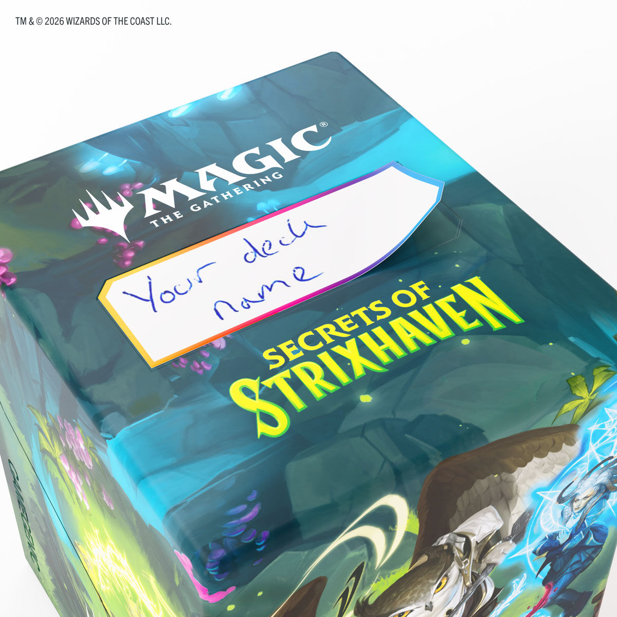 Gamegenic | Secrets of Strixhaven - Bastion | Deckbox 100+ XL - IC2