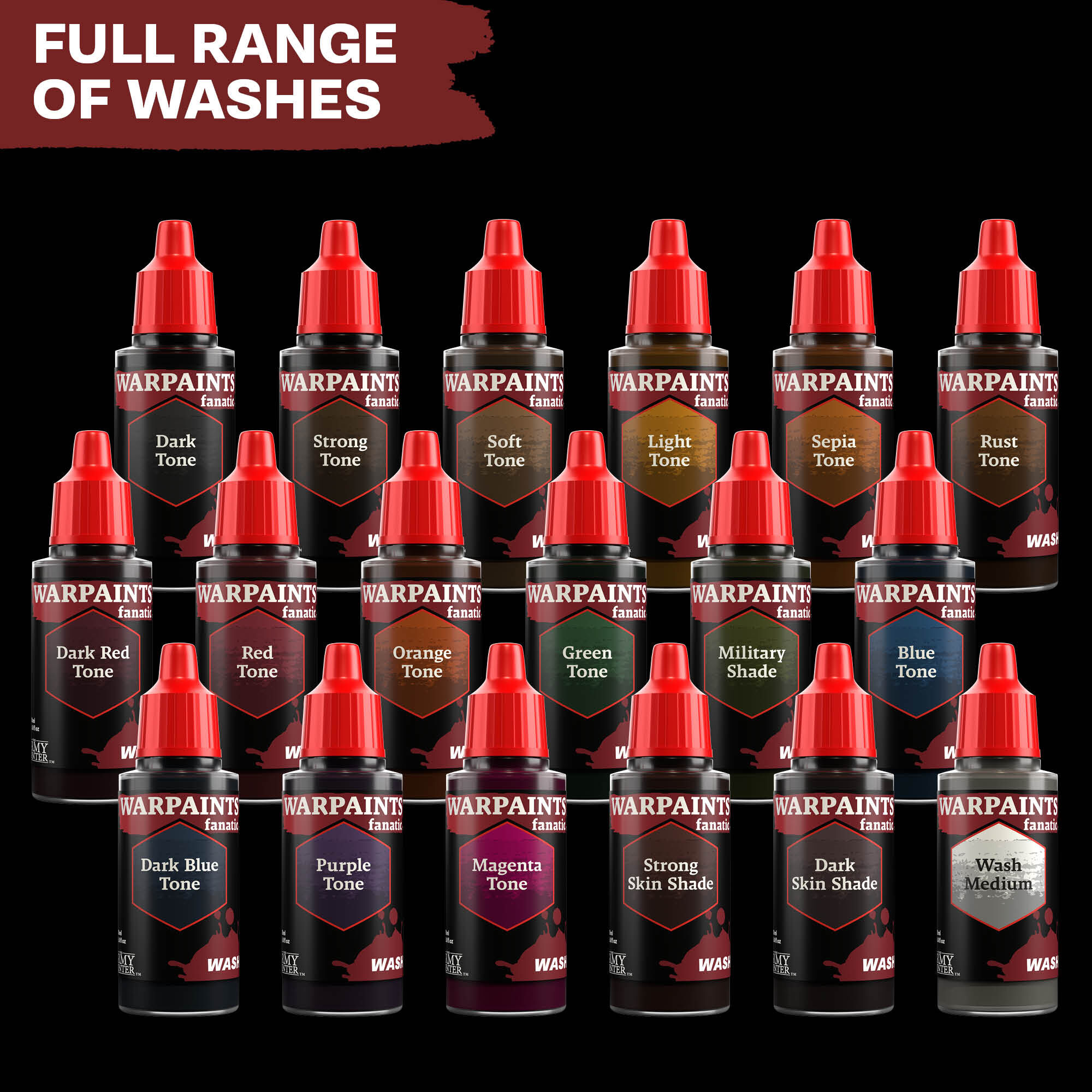 The Army Painter - Strong Tone - Warpaints Fanatic Wash