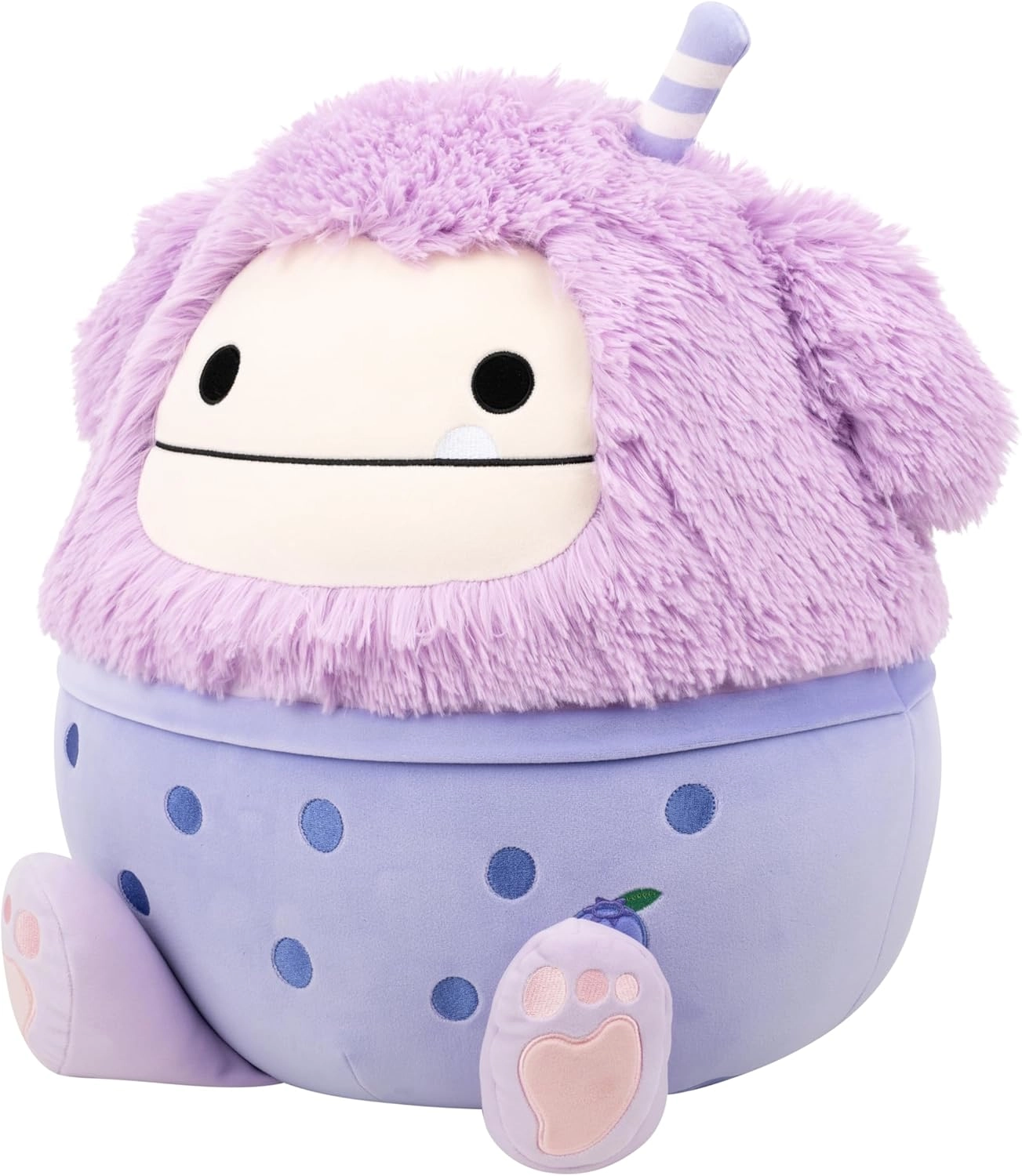 Jazwares | Squishmallows Dilka Boba Lavender Bigfoot | 40cm Large Plush