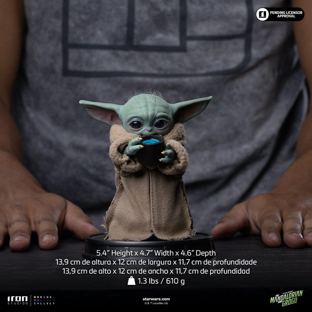 Iron Studios | Grogu Always Hungry | Mandalorian and Grogu Movie Legacy Replica 1/4