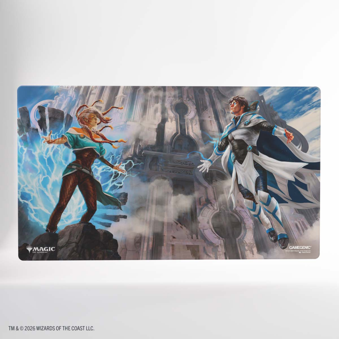 Gamegenic | MTG: Reality Fracture - Tam Beleren, conflicted/Jace, building Reality | Shiny Playmat