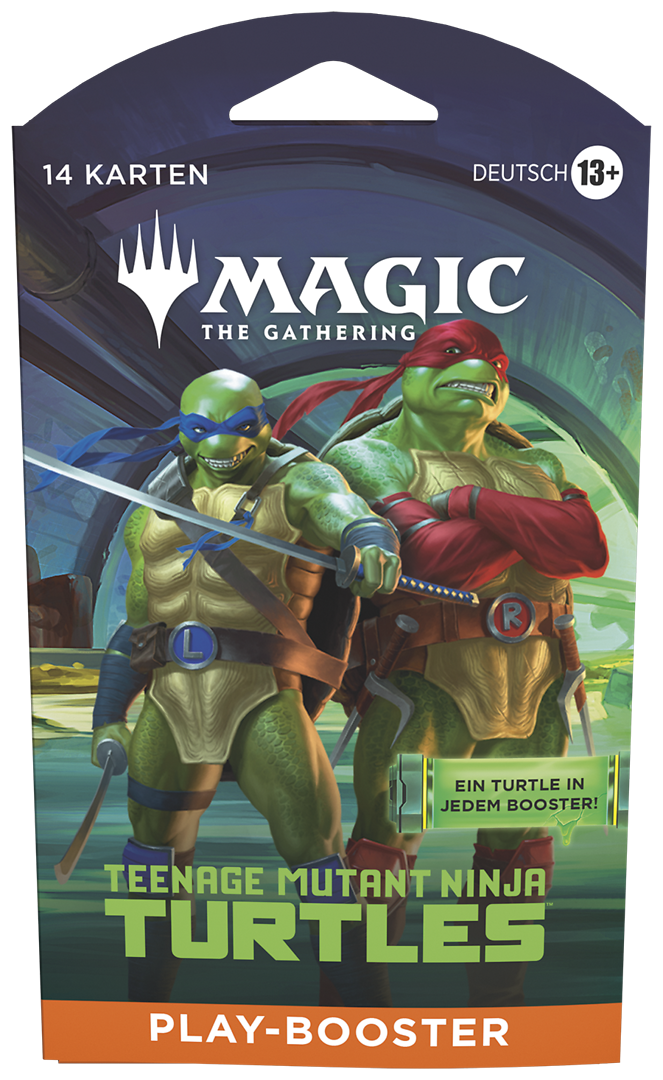 Magic: The Gathering - Teenage Mutant Ninja Turtles - Play Booster (Sleeved) (DE)
