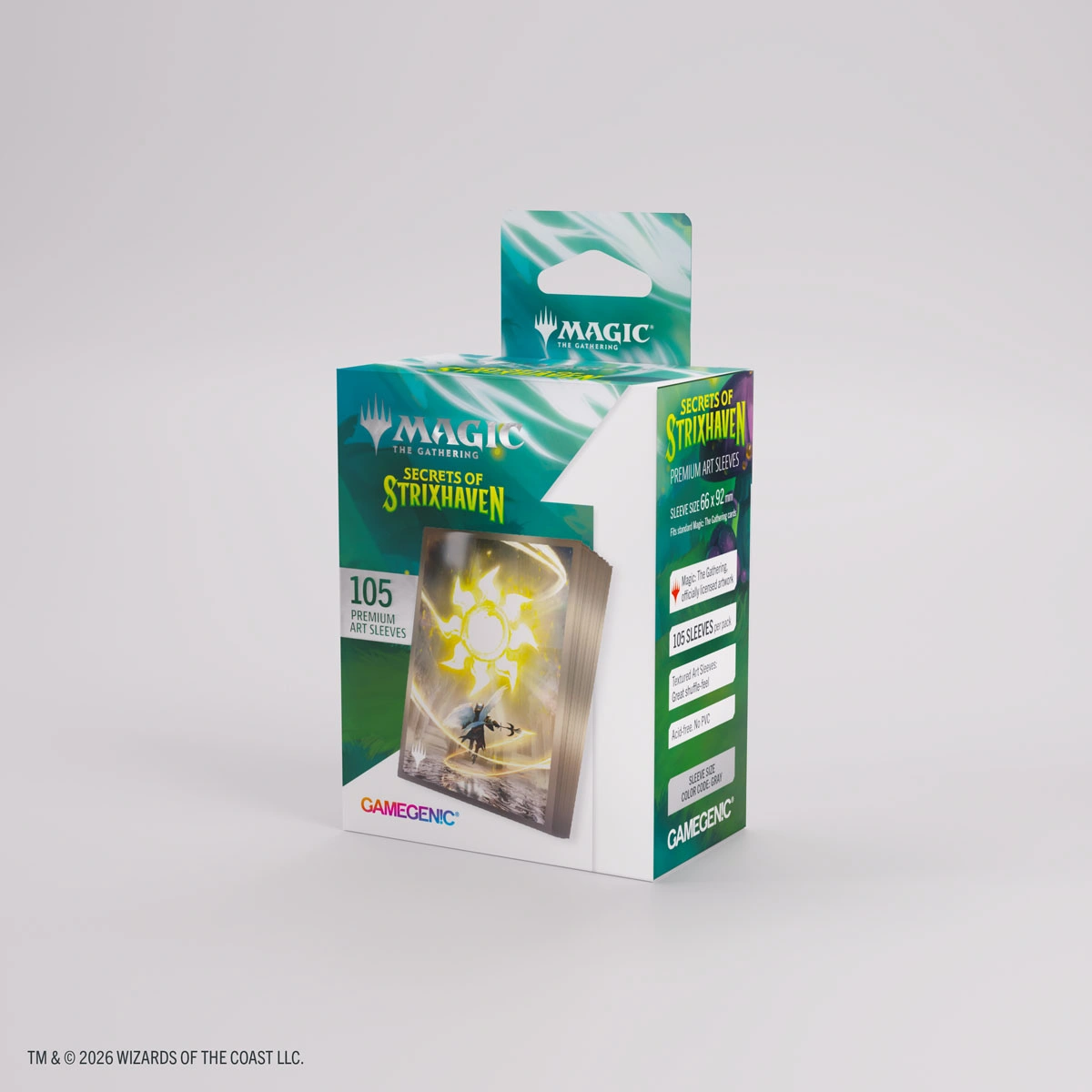 Gamegenic | Secrets of Strixhaven - Mana 1 | Sleeve