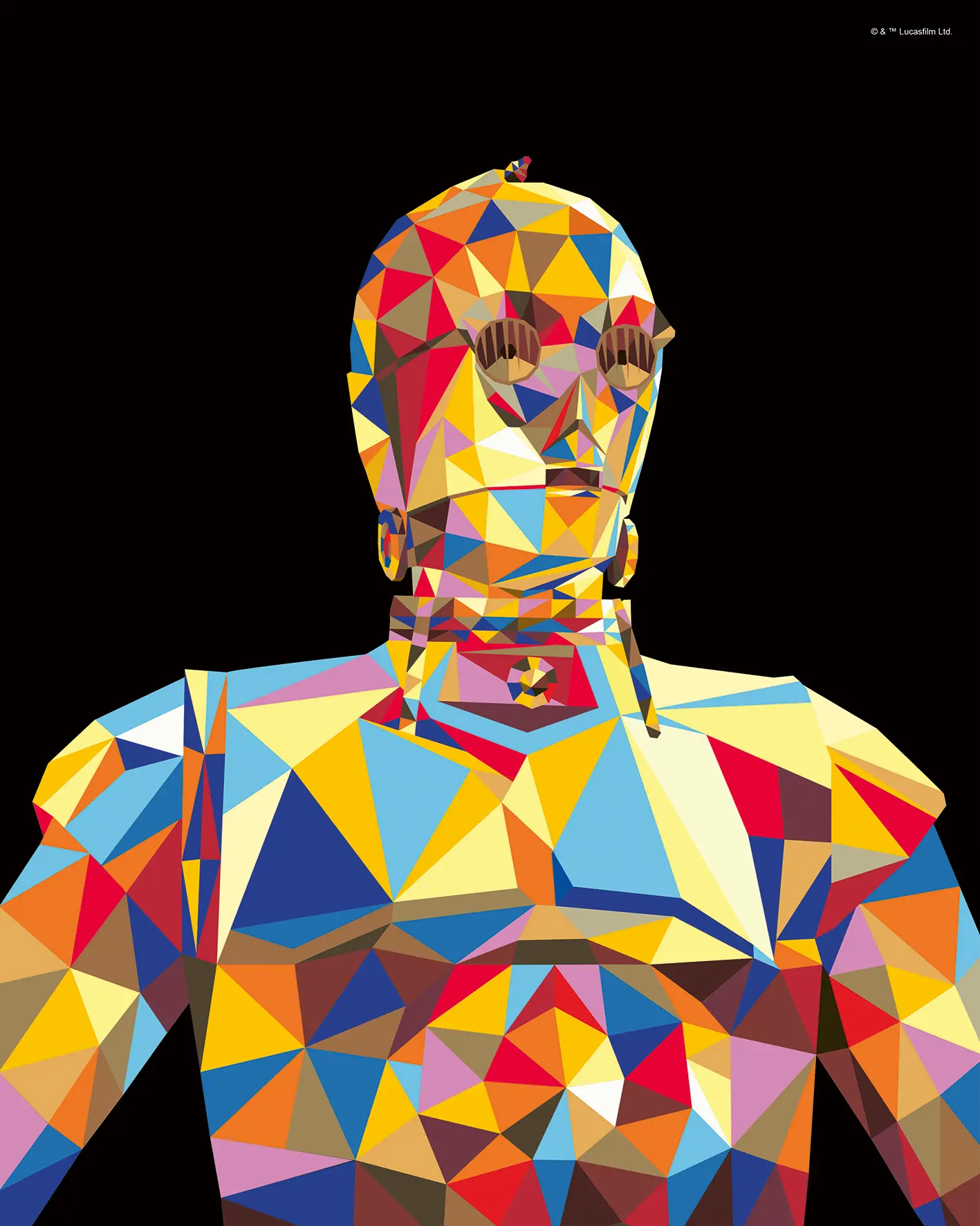 Ravensburger | Star Wars C-3PO | CreArt Malen nach Zahlen