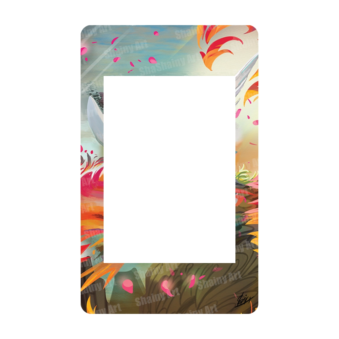 Blossom | Reshiram ex | Extended Art Acryl Case für Pokémon