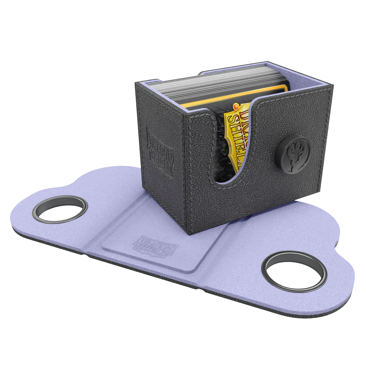 Dragon Shield | Black & Lilac | Dragon Box 80+