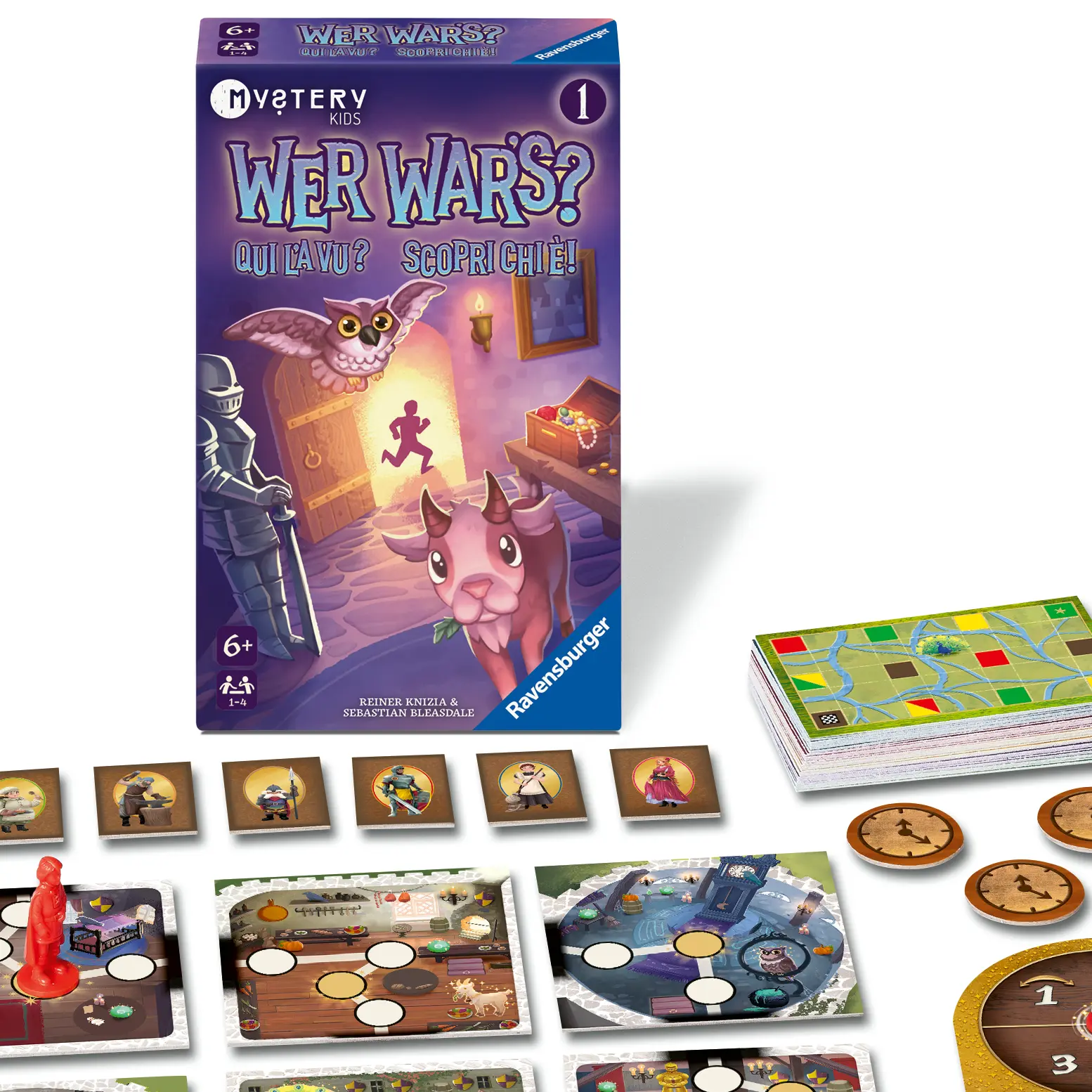 Ravensburger | Wer war's Mystery Kids 1 Im Schloss | Mystery