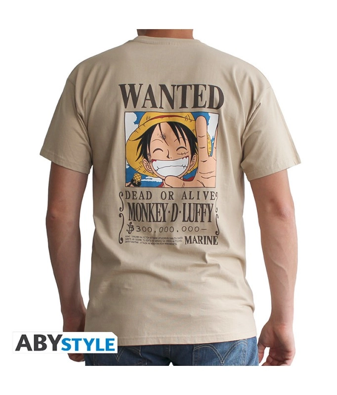 One Piece | Vintage Wanted Luffy | Unisex T-Shirt (XL)