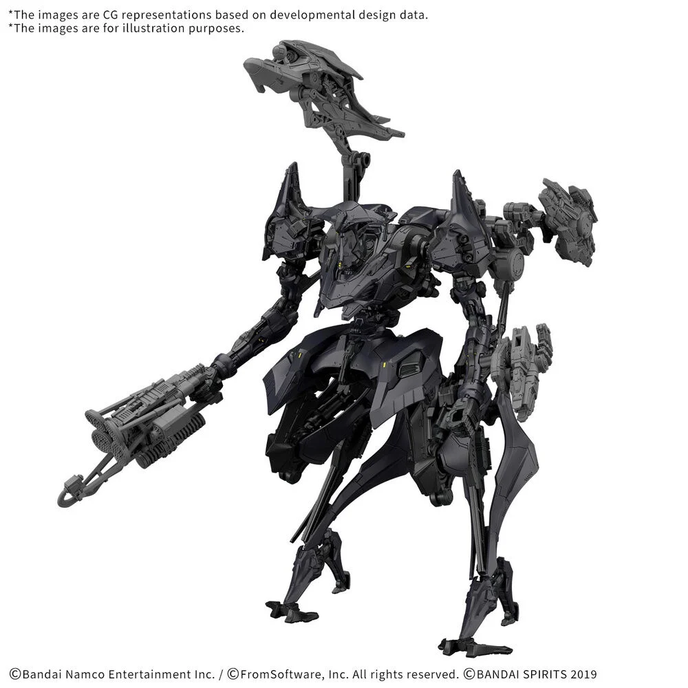 Bandai | 30MM Armored Core VI Fires Of Rubicon Schneider Nachtreiher/40E Dual Nature | (1/144)