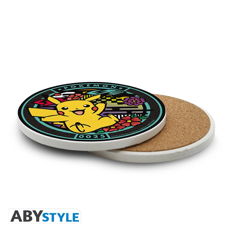 Abysse | Pokémon |  Pikachu Ceramic Coasters
