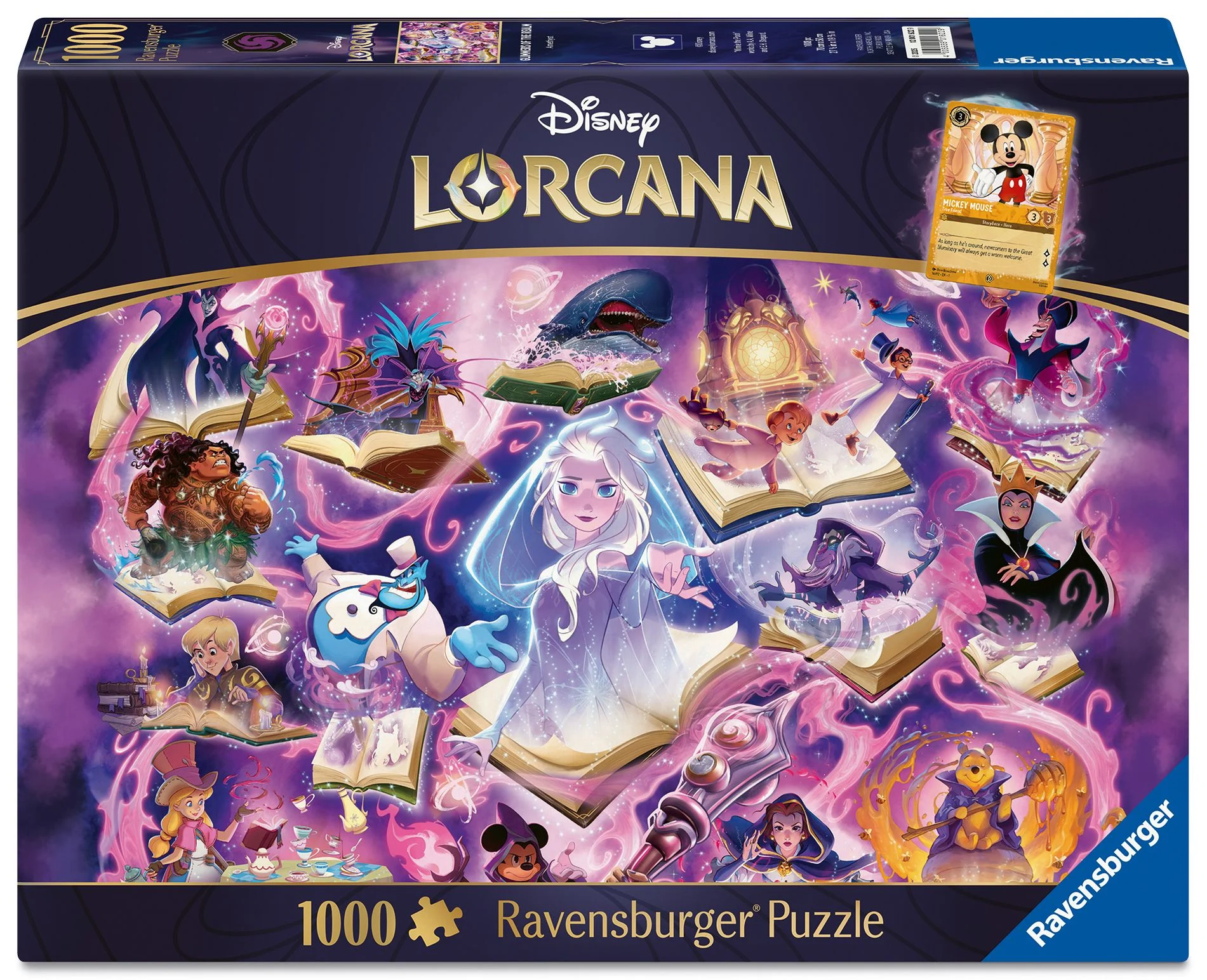 Ravensburger | Disney Lorcana Glimmers of the Realm Amethyst | 1000 Teile Puzzle