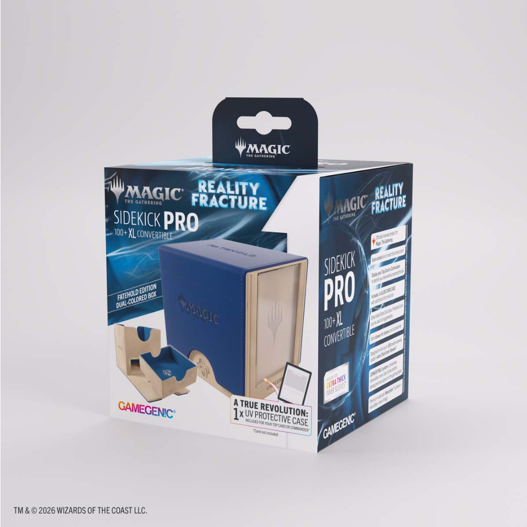 Gamegenic | MTG: Reality Fracture - Fatehold | Sidekick Pro Convertible Deckbox 100+ XL