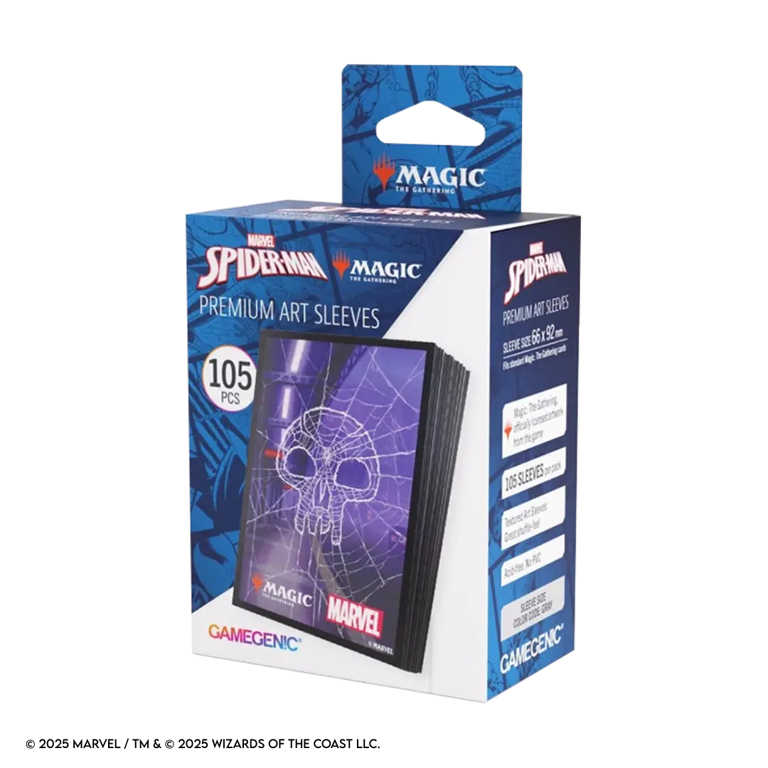 Gamegenic X Magic: The Gathering - Spider-Man / Swamp - Premium Art Sleeves (105 Stück)