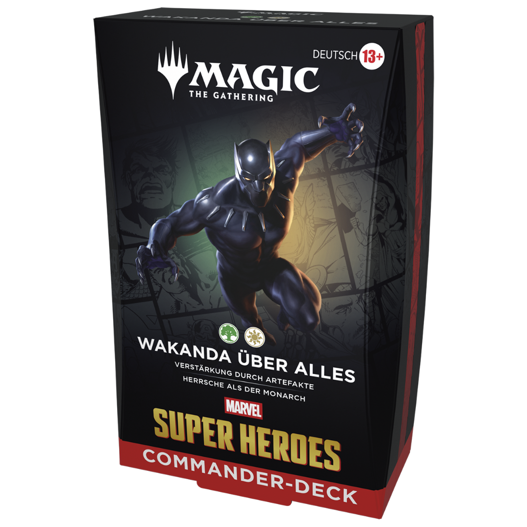 Magic: The Gathering | Marvel Super Heroes | Commander Decks (4) (DE)