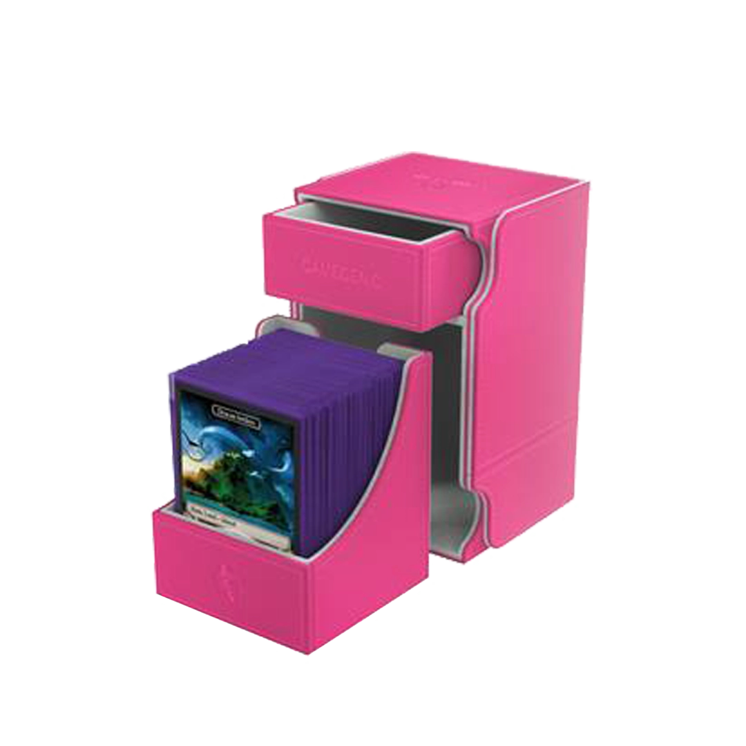 Gamegenic - Deckbox Convertible Watchtower 100+ - Pink