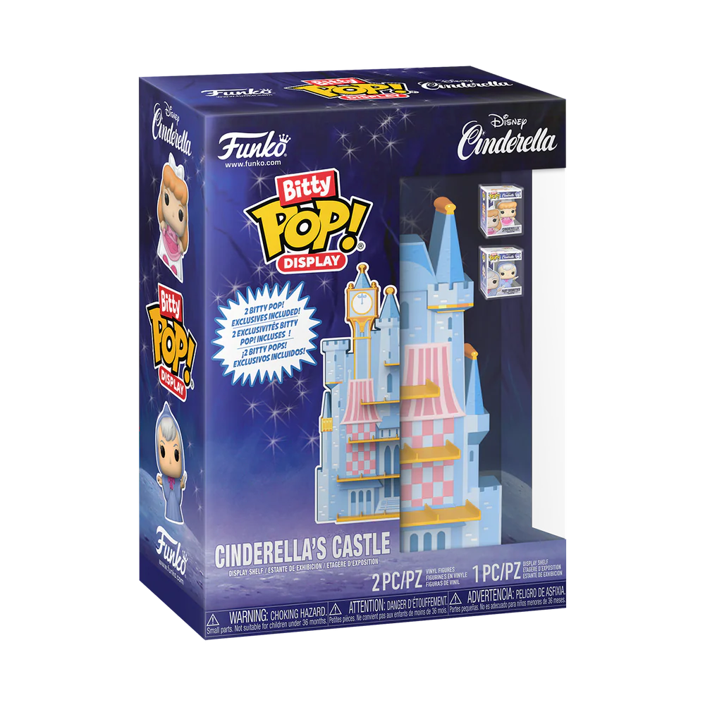 Bitty POP! Display: Cinderella's Castle - Cinderella