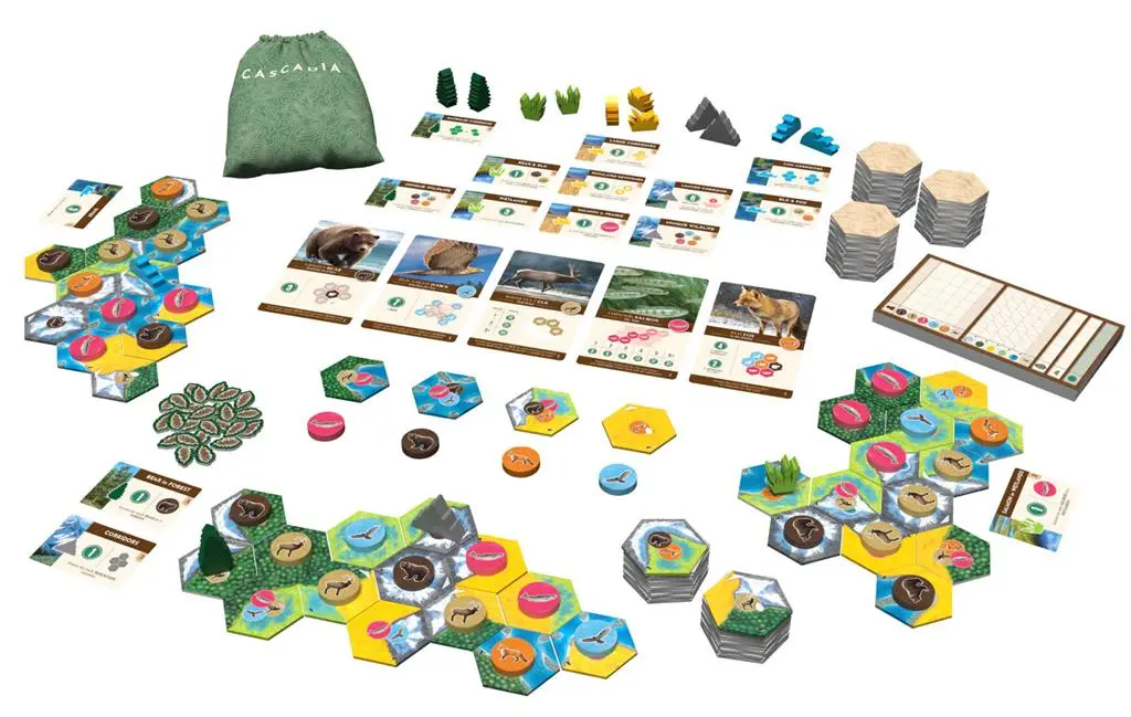Alderac Ent.: Cascadia Landmarks - Board Games