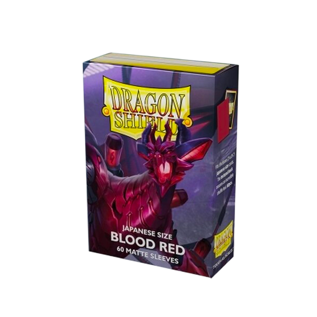 Dragon Shield: Blood Red - Matte Sleeves - Japanese Size