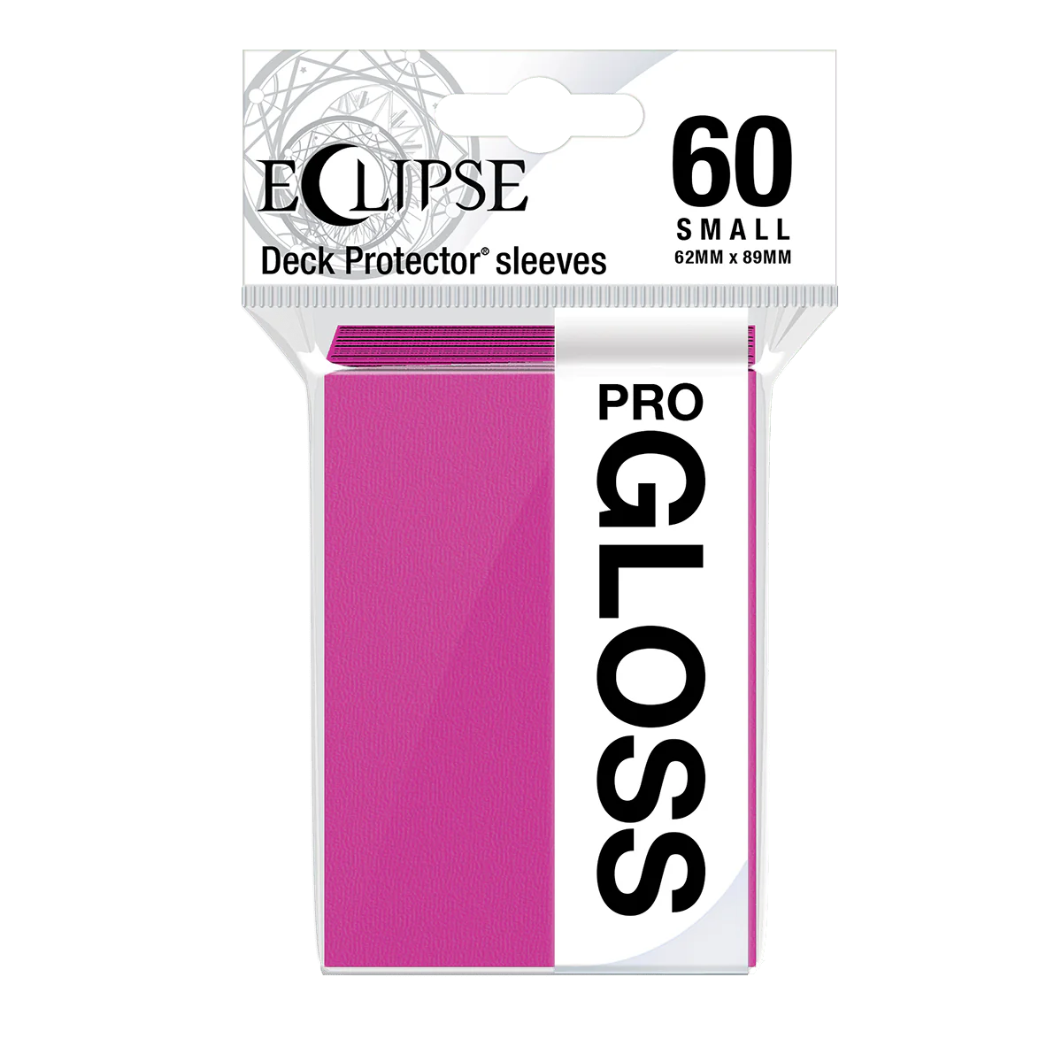 Ultra Pro: Eclipse Gloss Small Sleeves - Hot Pink