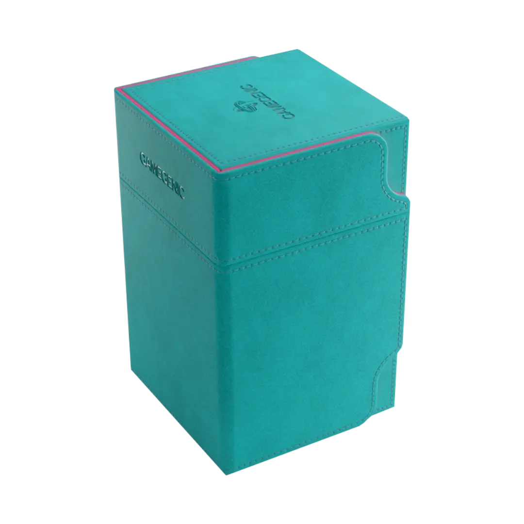 Gamegenic - Deckbox Watchtower 100+ XL Stil: Teal/Pink