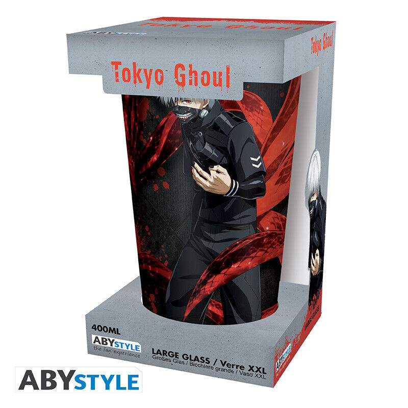 Tokyo Ghoul | Kaneki & Mask | Large Glass (400ml)
