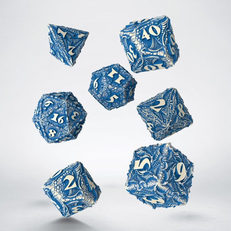 Q Workshop | The Himalayan Sharpclaw | Dracopolis Dice Set