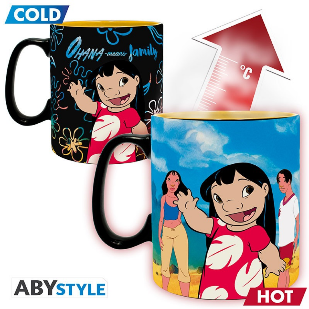 Abysse | Lilo & Stitch Thermoeffekt-Tasse (460ml) | Lilo & Stitch