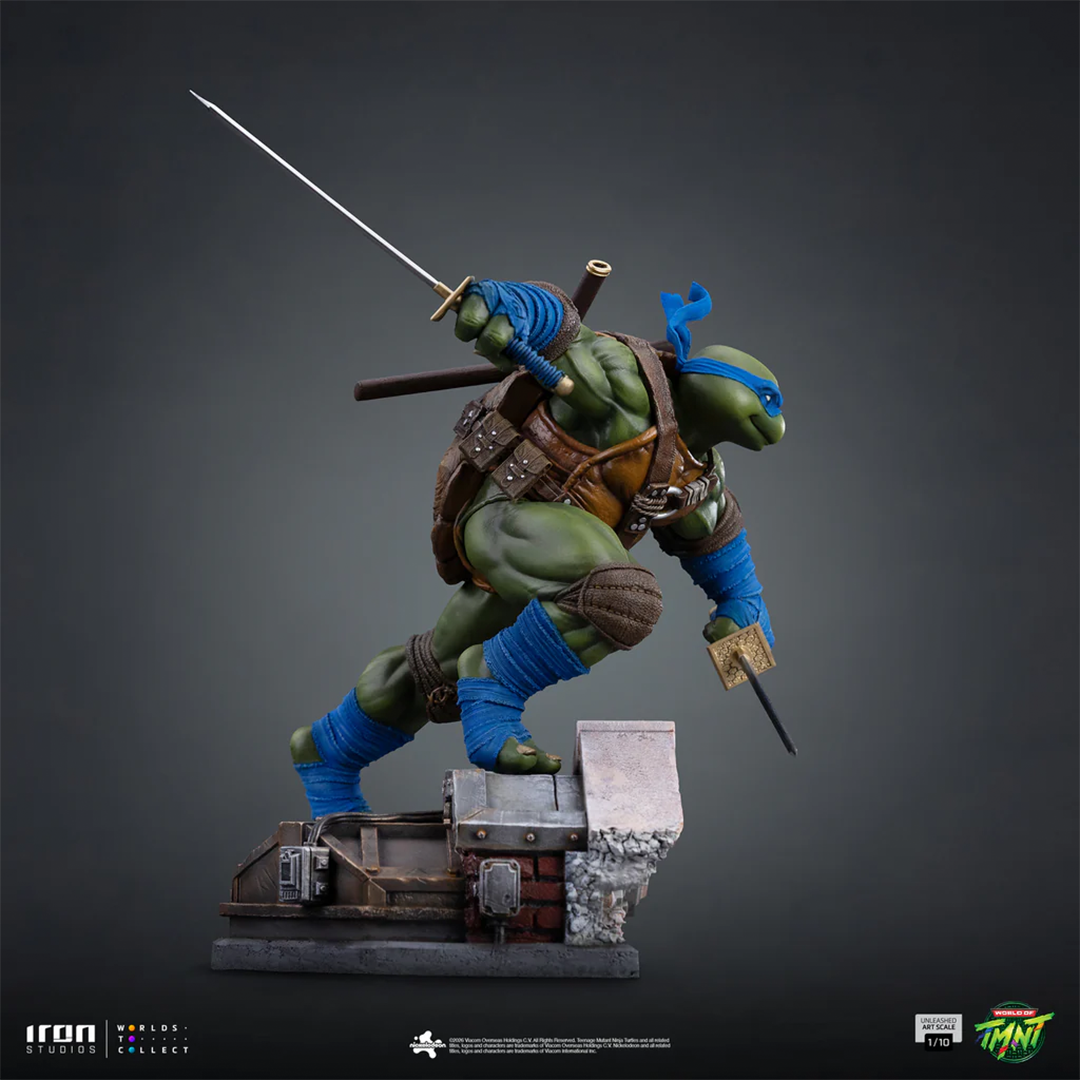Iron Studios | Leonardo Unleashed - Teenage Mutant Ninja Turtles | Art Scale 1/10