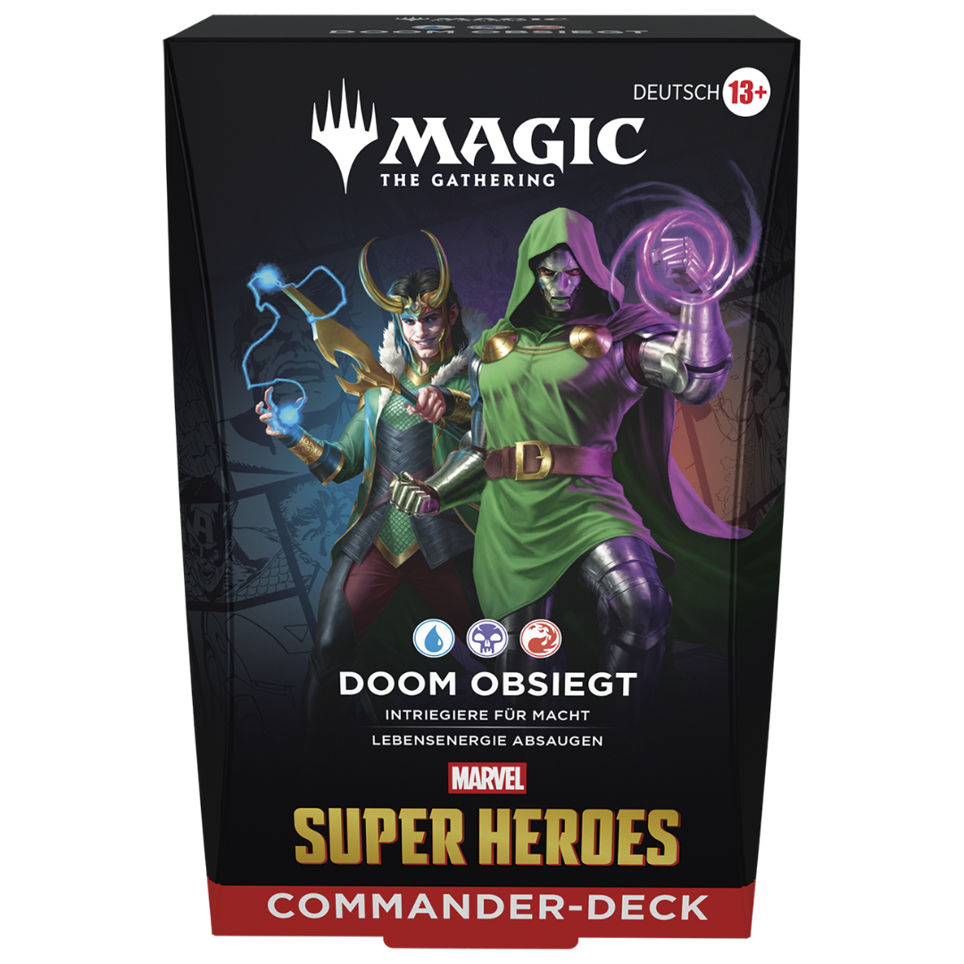 Magic: The Gathering | Marvel Super Heroes | Commander Decks (4) (DE)
