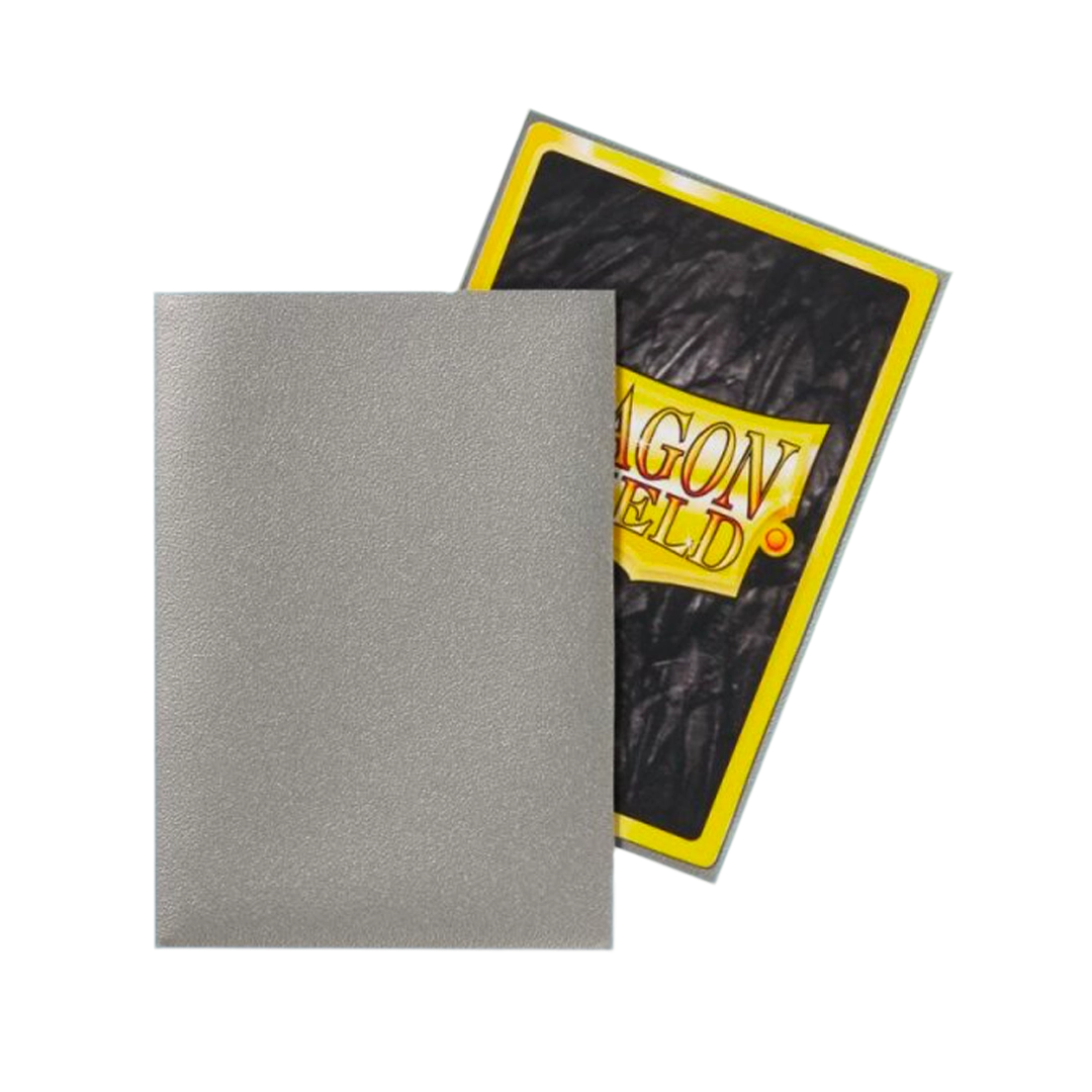Dragon Shield: Silver - Matte Sleeves - Japanese Size