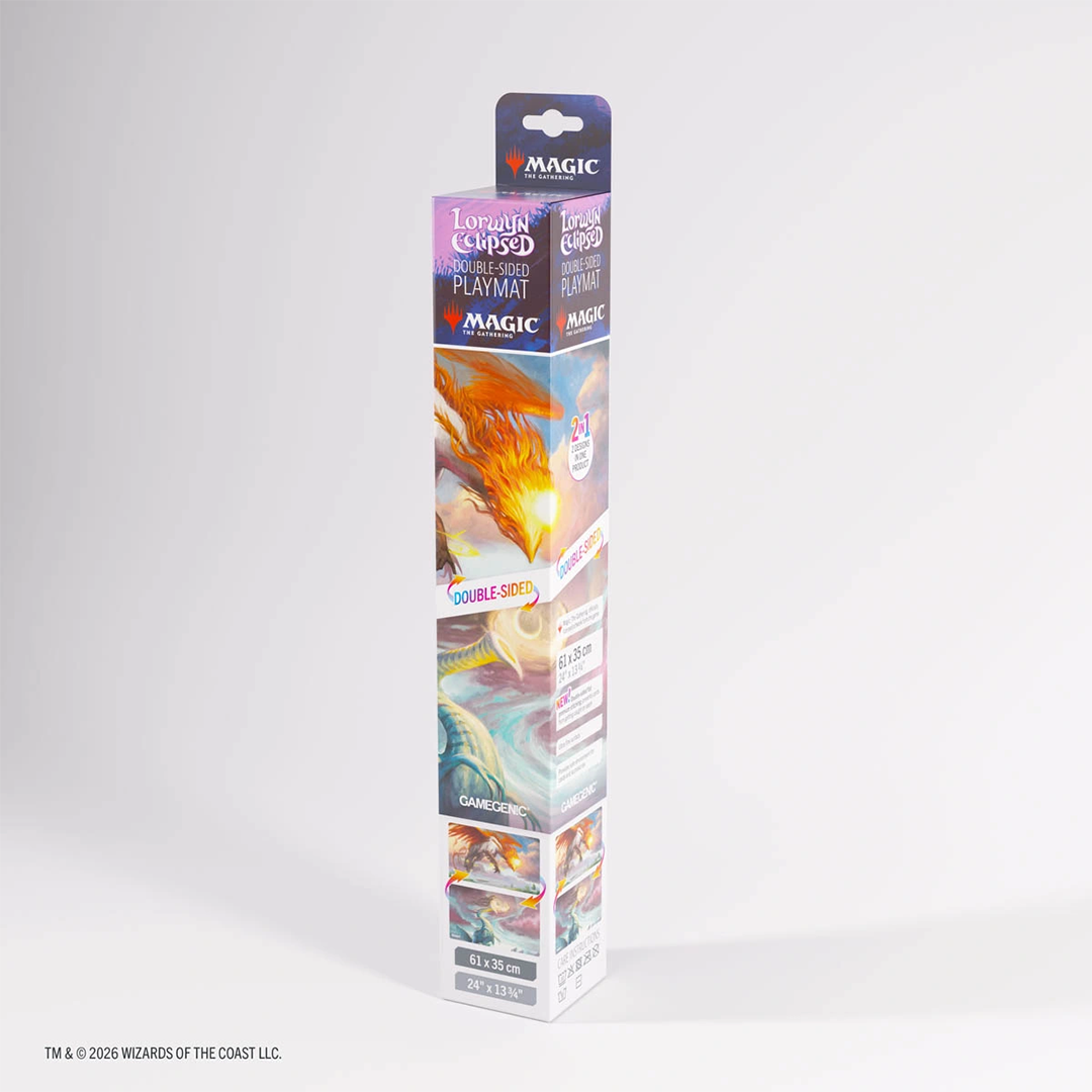 Gamegenic | MTG: Lorwyn Eclipsed - Eirdu, Carrier of Dawn / Isilu, Carrier of Twilight | Double-Sided Playmat