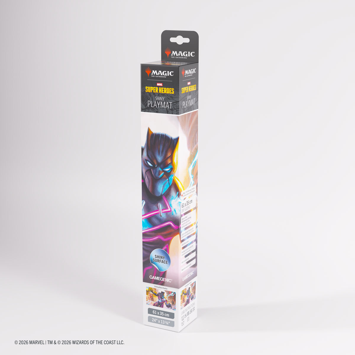 Gamegenic | Marvel Super Heroes - Striking Black Panther | Shiny Playmat