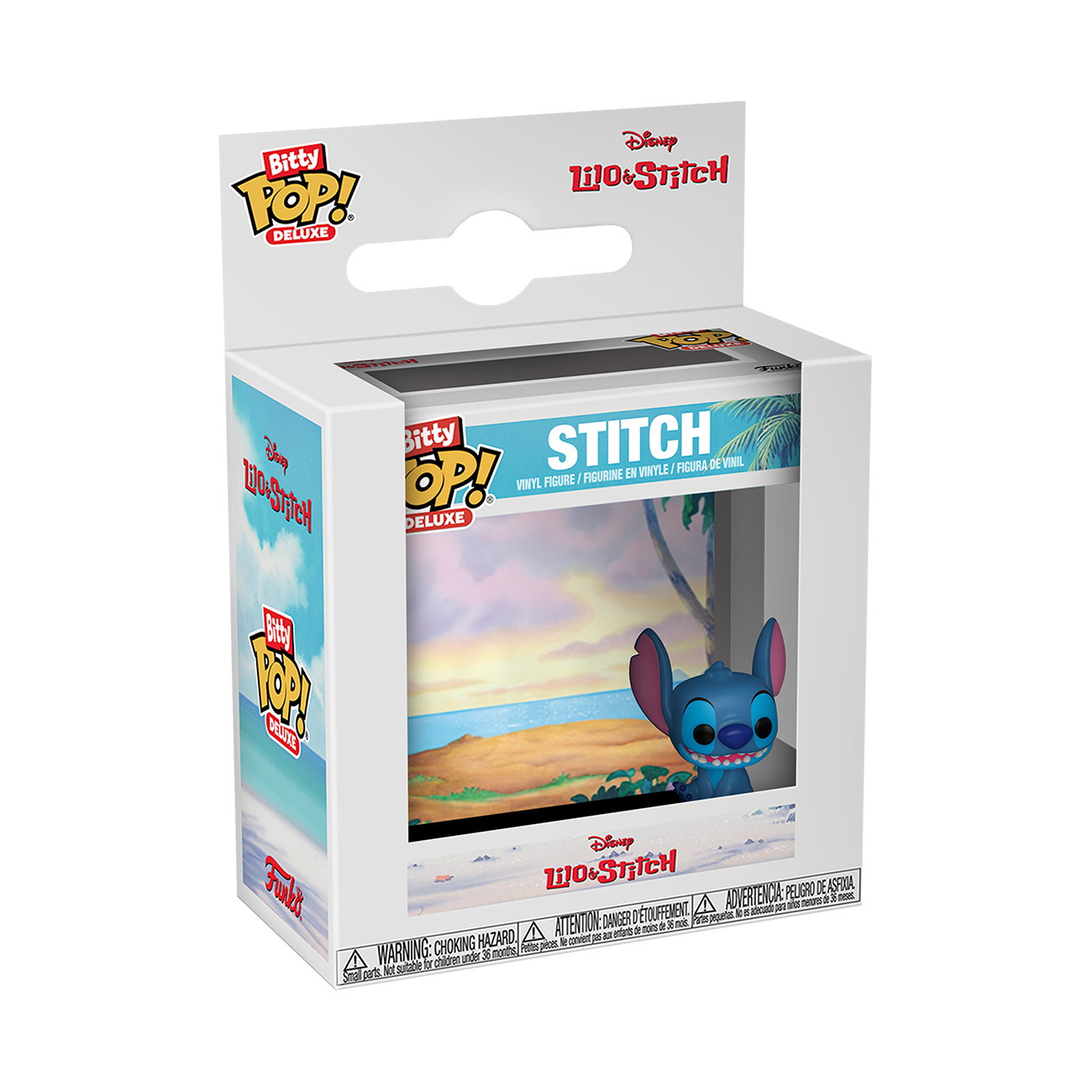 Bitty POP! Deluxe: Stitch at Beach - Disney