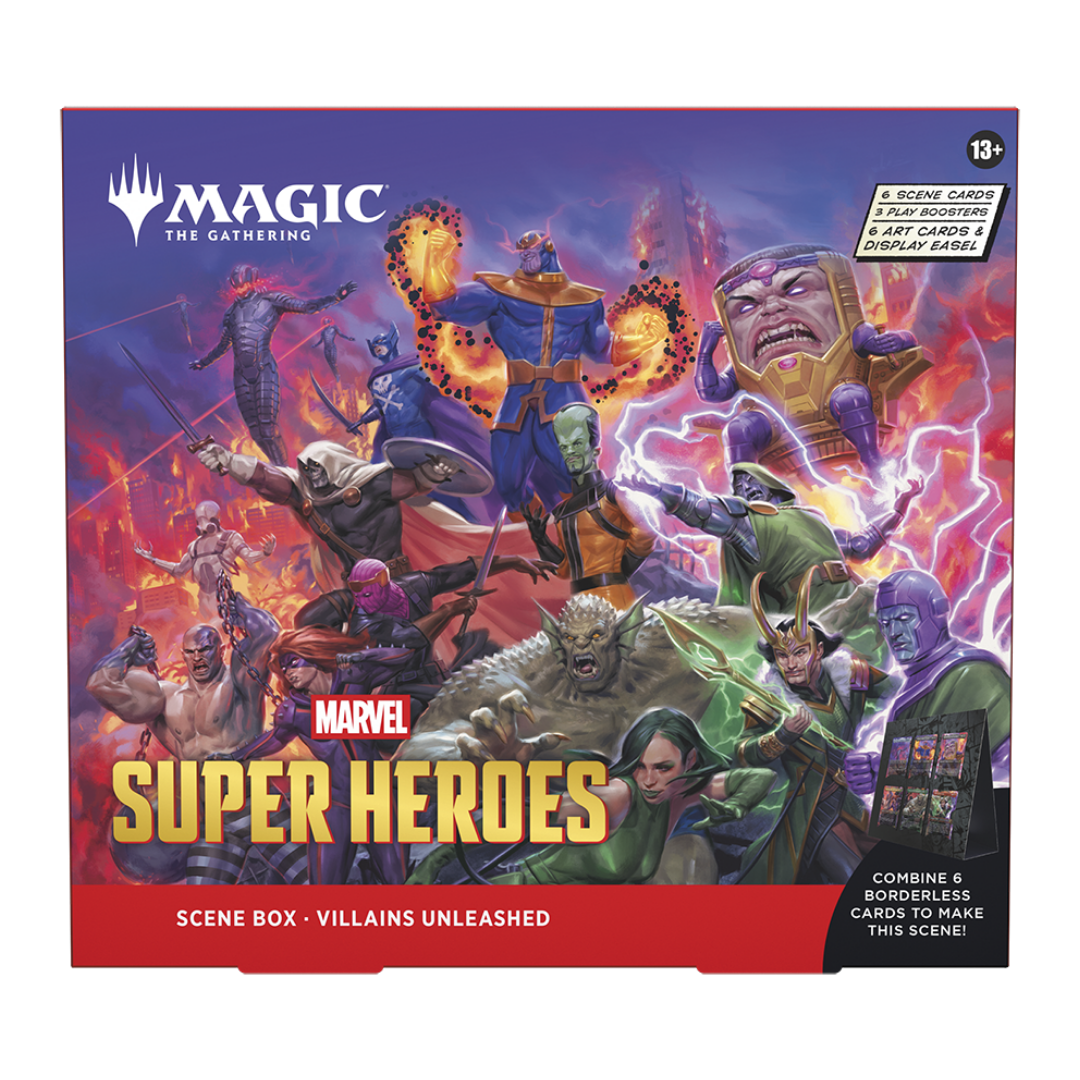 Magic: The Gathering | Marvel Super Heroes | Scene Boxes (4) (EN)