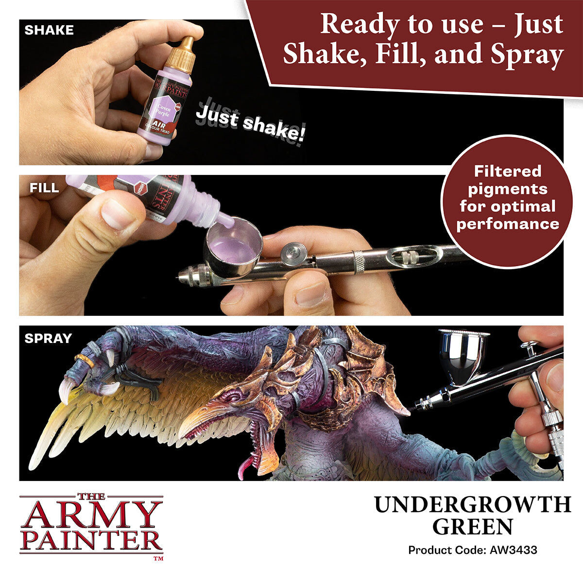 The Army Painter - Undergrowth Green - Warpaints Air
