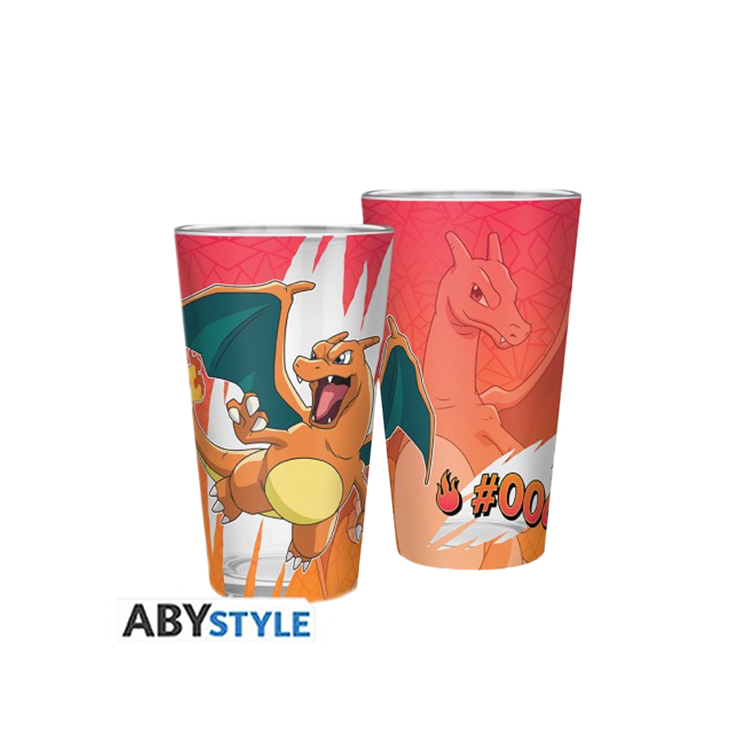 Abysse: Pokémon Charizard -Large Glass Premium (400ml)