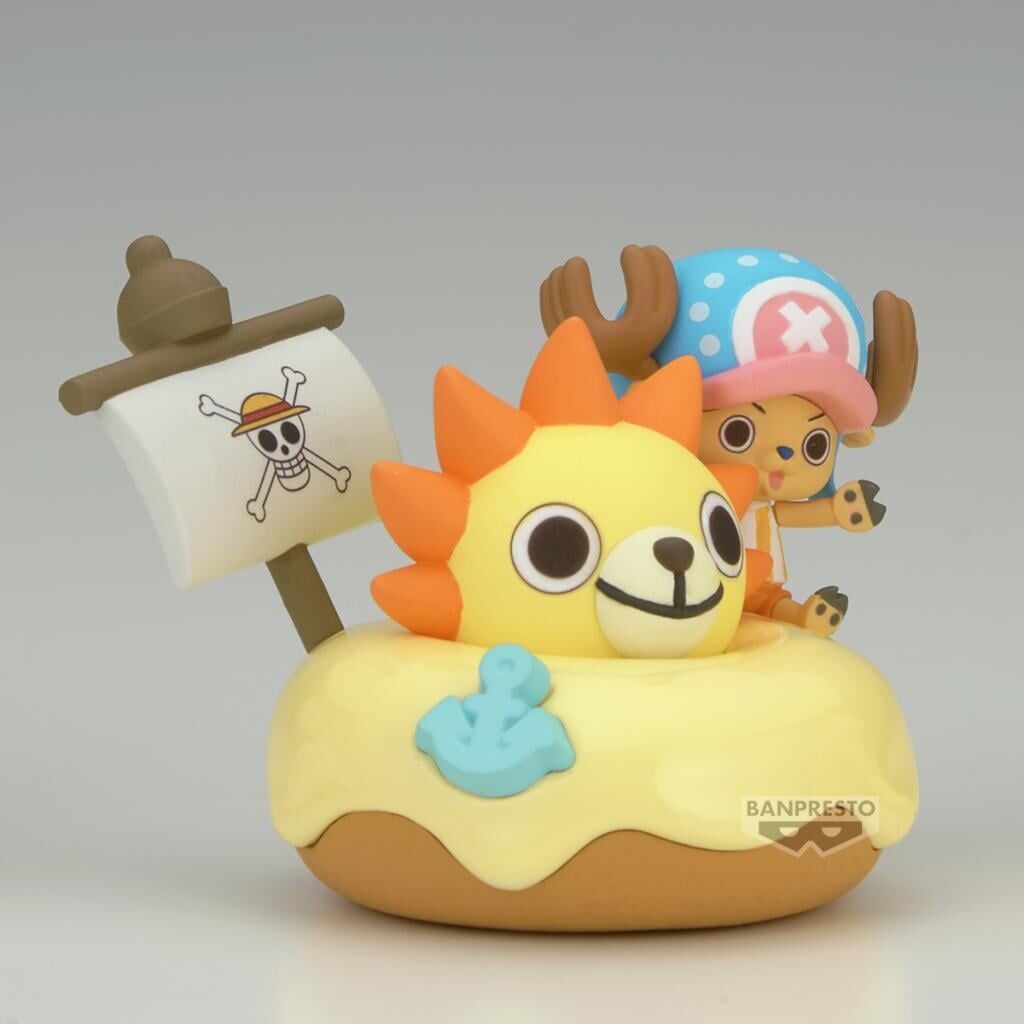 Banpresto | Chopper, Bepo & Pirate Ship Paldolce Collection (5cm) (B) | One Piece