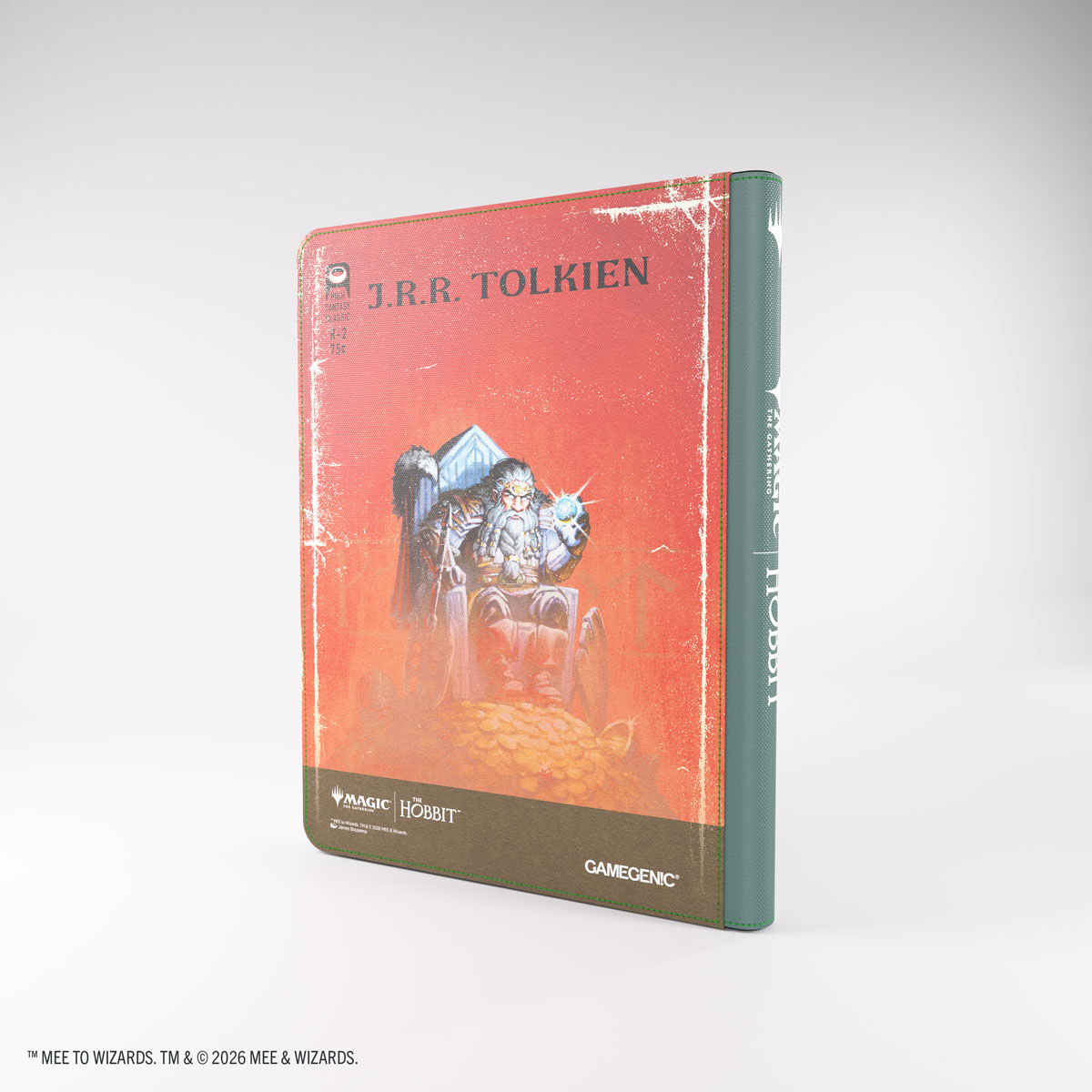 Gamegenic | MTG: The Hobbit - Thranduil, the Elvenking/The MountainKing | Zip-Up Album 18-Pocket