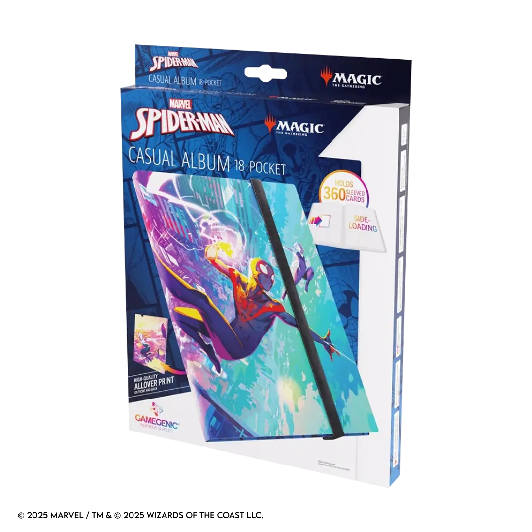 Gamegenic | Magic: The Gathering - Spider-Man / Spider-Gwen | Casual Album 18-Pocket