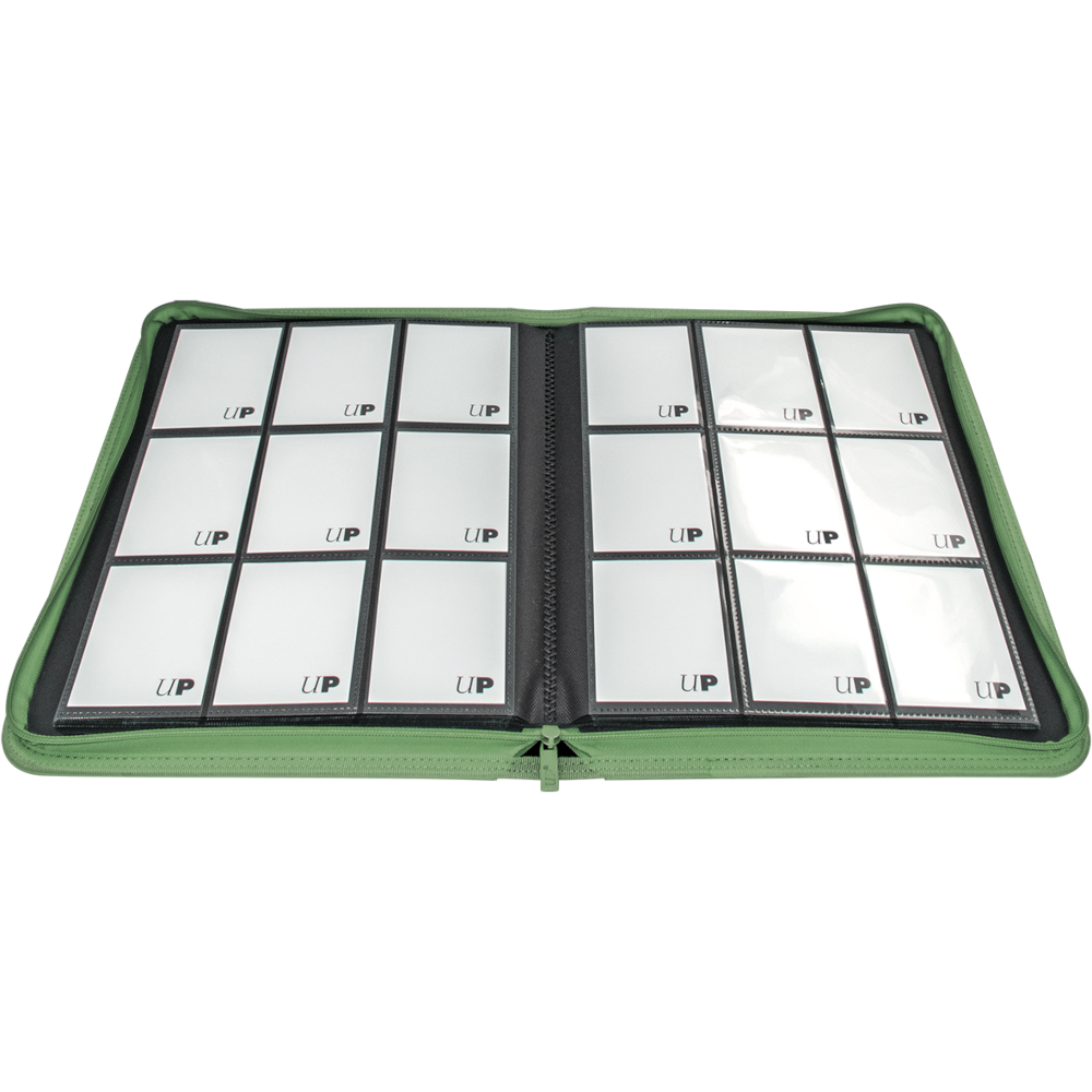 Ultra Pro: PRO-BINDER Zippered 9-Pocket - Vivid Cool Matcha