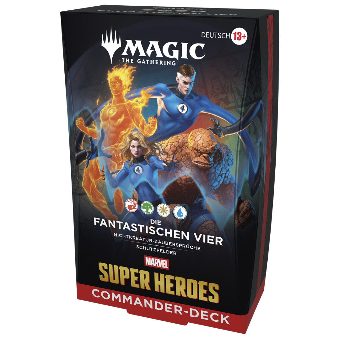 Magic: The Gathering | Marvel Super Heroes | Commander Decks (4) (DE)